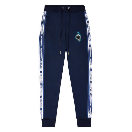 Navy Poly TrackBottoms