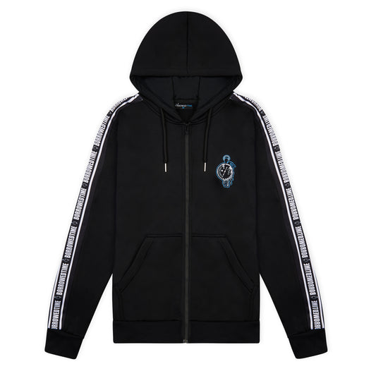 Black Poly Tracksuit Jacket